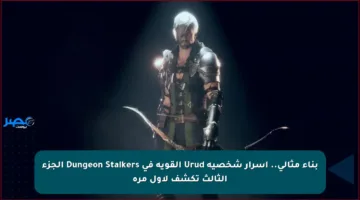 بناء مثالي.. أسرار شخصية Urud القوية في Dungeon Stalkers الجزء الثالث تكشف لأول مرة